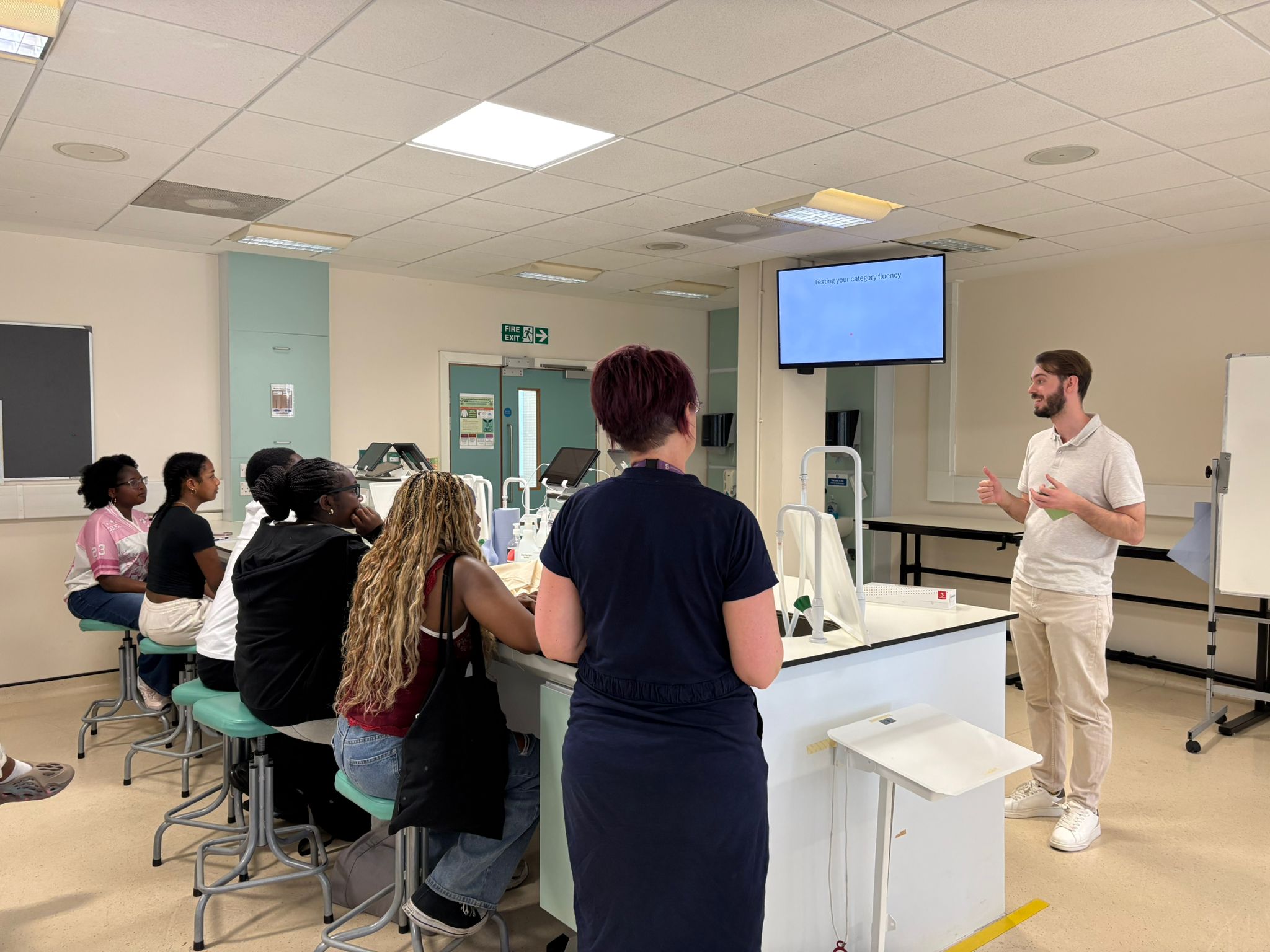 Nick Adrain at the University-Ready Open Day public engagement activity